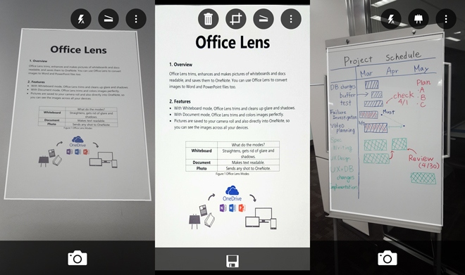 Aplikacja Office Lens - kieszonkowy skaner