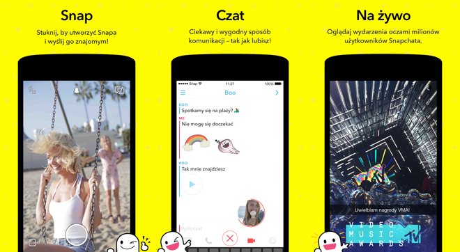 Aplikacja Snapchat - komunikator nowej generacji