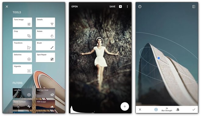Aplikacja Snapseed - najlepszy mobilny edytor zdjęć