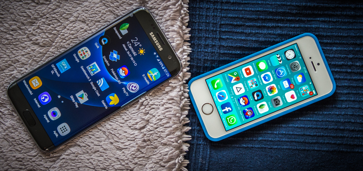 Samsung Galaxy S7 Edge vs. Apple iPhone SE